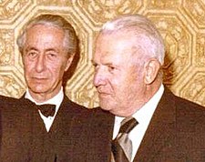 Jaroslav Němec, with František Schwarzenberg, Cleveland 1978 JUDr. Jaroslav Němec